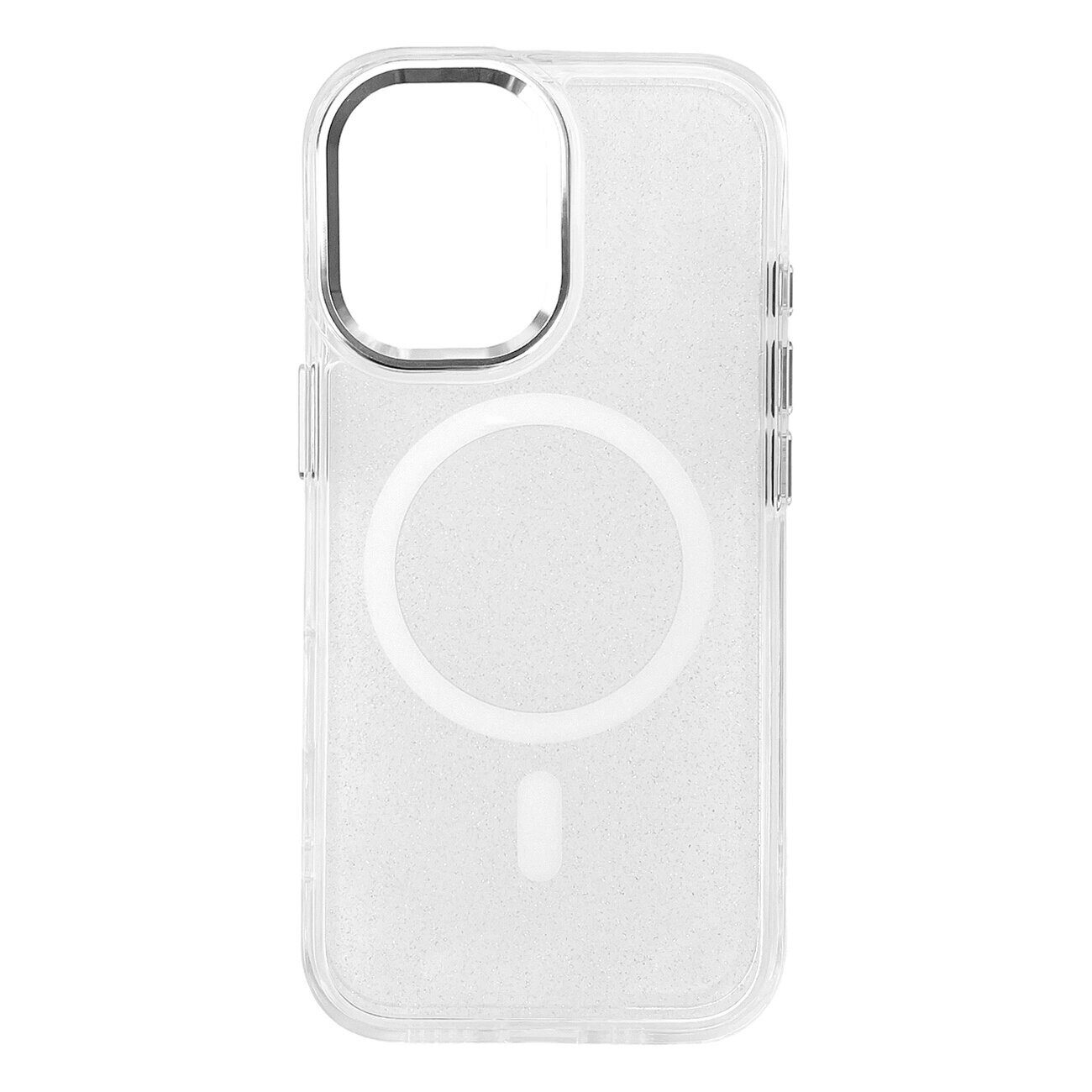 Glitter Case for Samsung Galaxy S26 Ultra, MagSafe Compatible - White