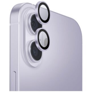 Uniq Optix Aluminum Camera Lens Protector for iPhone 17 with Applicator - Purple