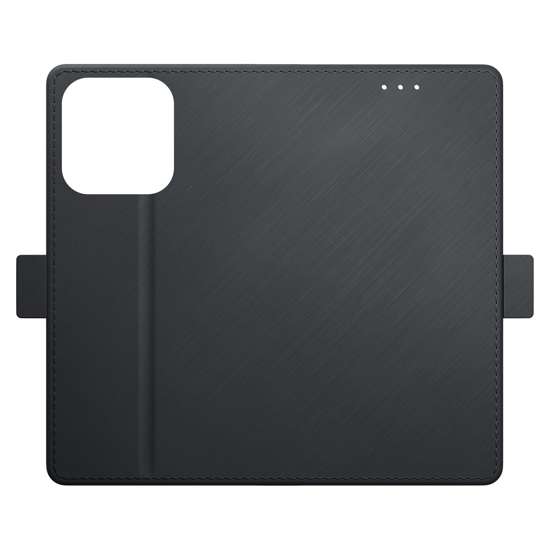 3mk Wallet Case for Honor X5C Plus 4G - Black - imagine 8