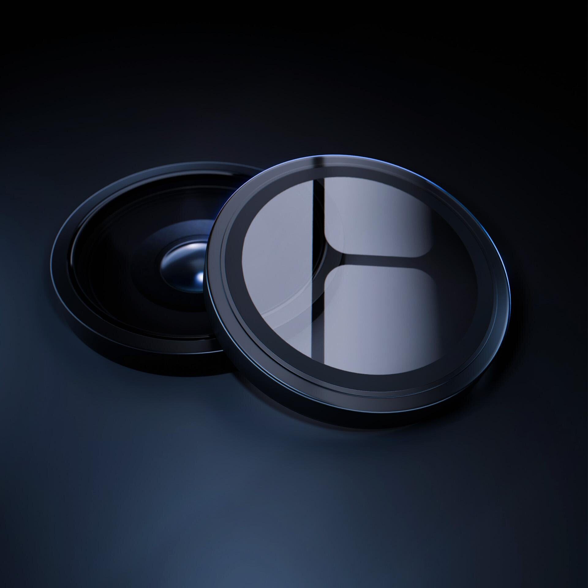 3mk Lens Protection Pro Black Hybrid Glass for the Camera Lens on the Samsung Galaxy S26 Pro - imagine 3