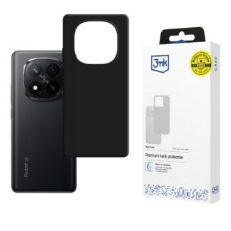 3mk Matt Case for Xiaomi Redmi Note 15 Pro+ 5G - matte black
