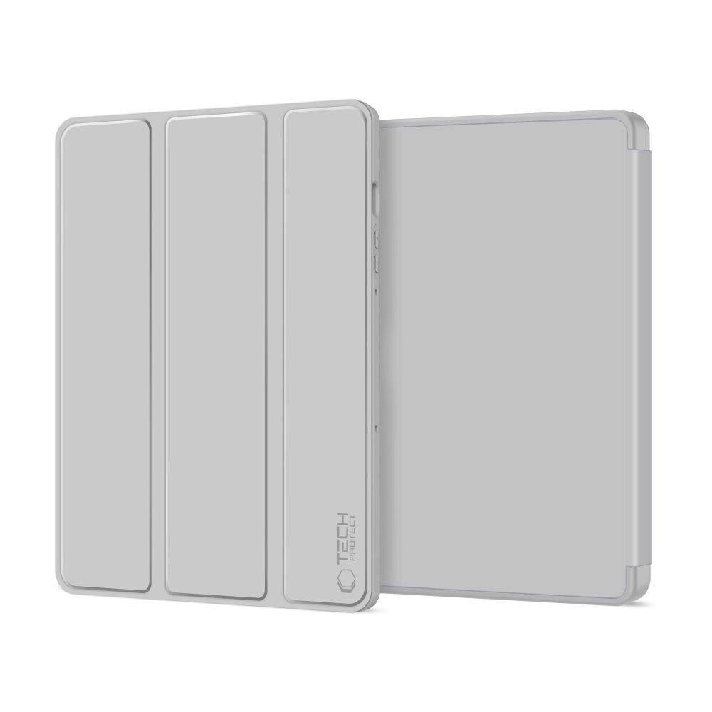 Tech-Protect SmartCase Pen Case for Samsung Galaxy Tab S9 11.0 / S9 FE / S10 FE / S10 Lite 10.9 X710 / X716B / X510 / X516B / X520 / X526 / X400 / X406B - Gray - imagine 2