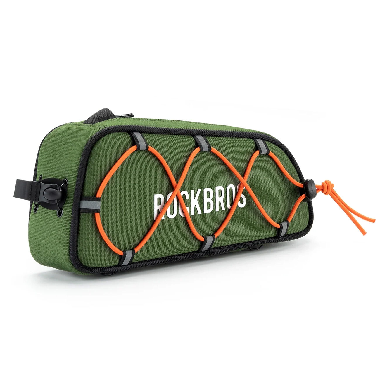 Rockbros 30120045001 ROAD TO SKY bicycle bag for the top frame tube, waterproof, 0.7L - green - imagine 2