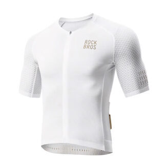 Rockbros YDDX011 Diamond Short Sleeve Cycling Jersey Size XL - White