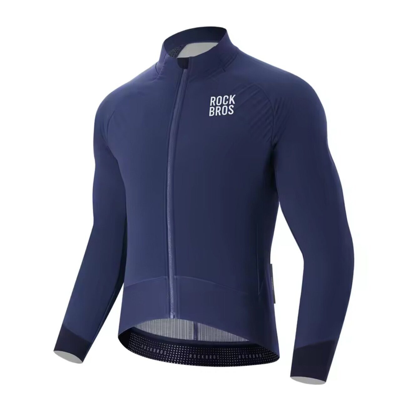 Rockbros YDWT014 Winter Fleece Double Layer Cycling Jacket Size M - Blue