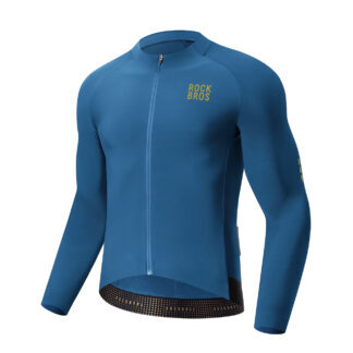 Rockbros YDWT020 Diamond cycling jersey spring/autumn/winter size XS - blue