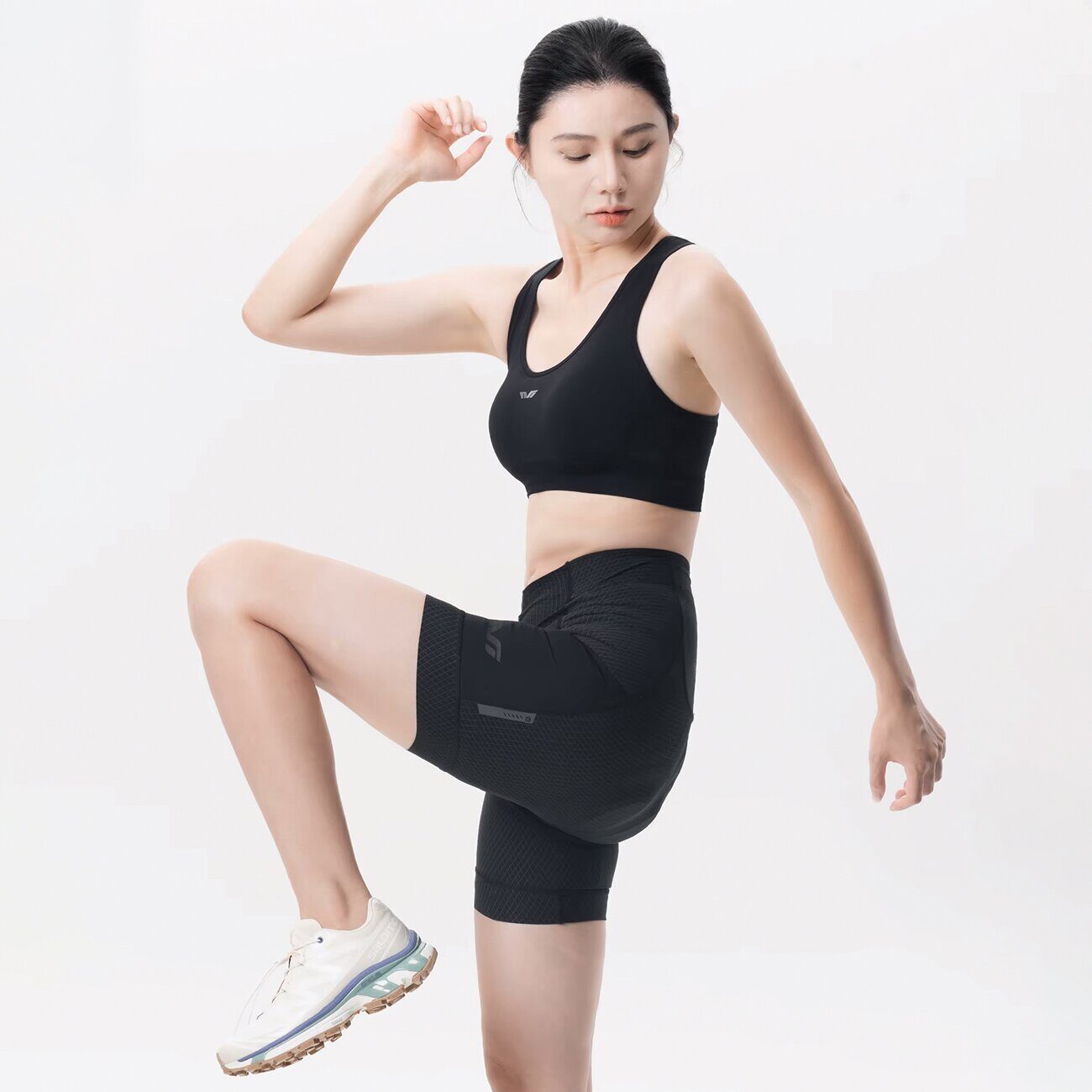 Rockbros 15210025 Sports Bra Size S - Black - imagine 6