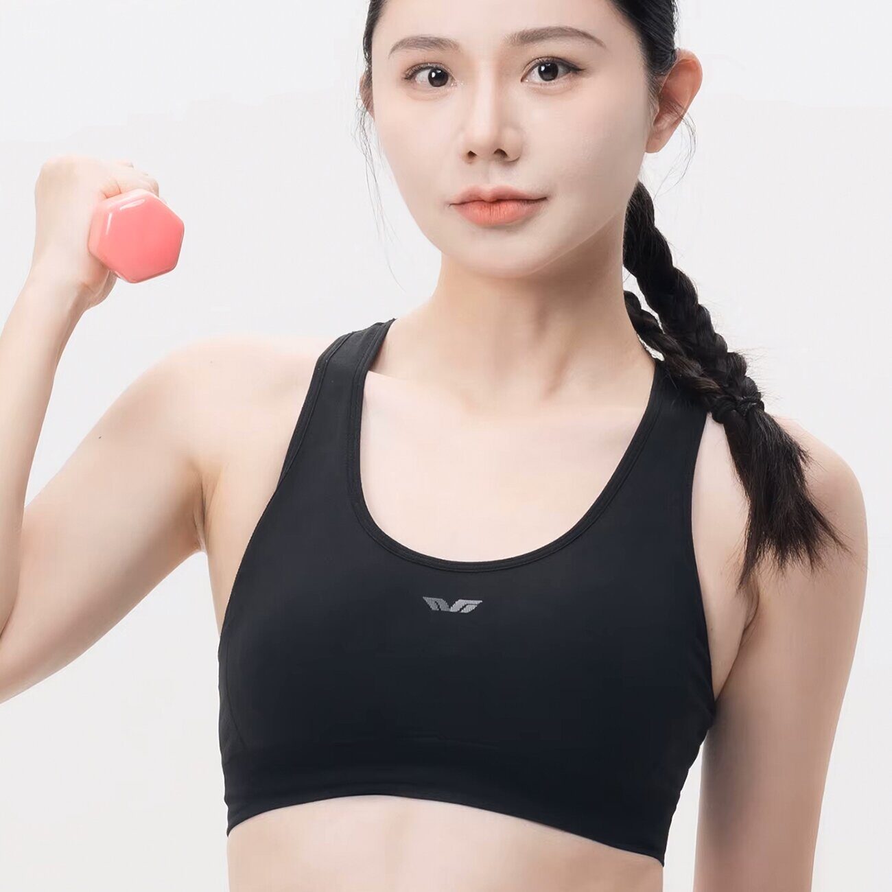 Rockbros 15210025 Sports Bra Size S - Black - imagine 7