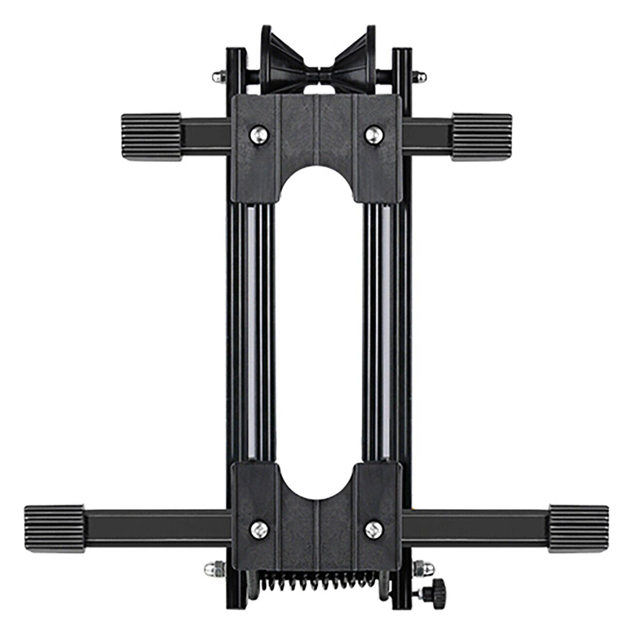 Rockbros T30 Folding Bike Stand for Front or Rear Wheel Compatible with 24-27.5 Inch and 700C Wheels - Black - imagine 4