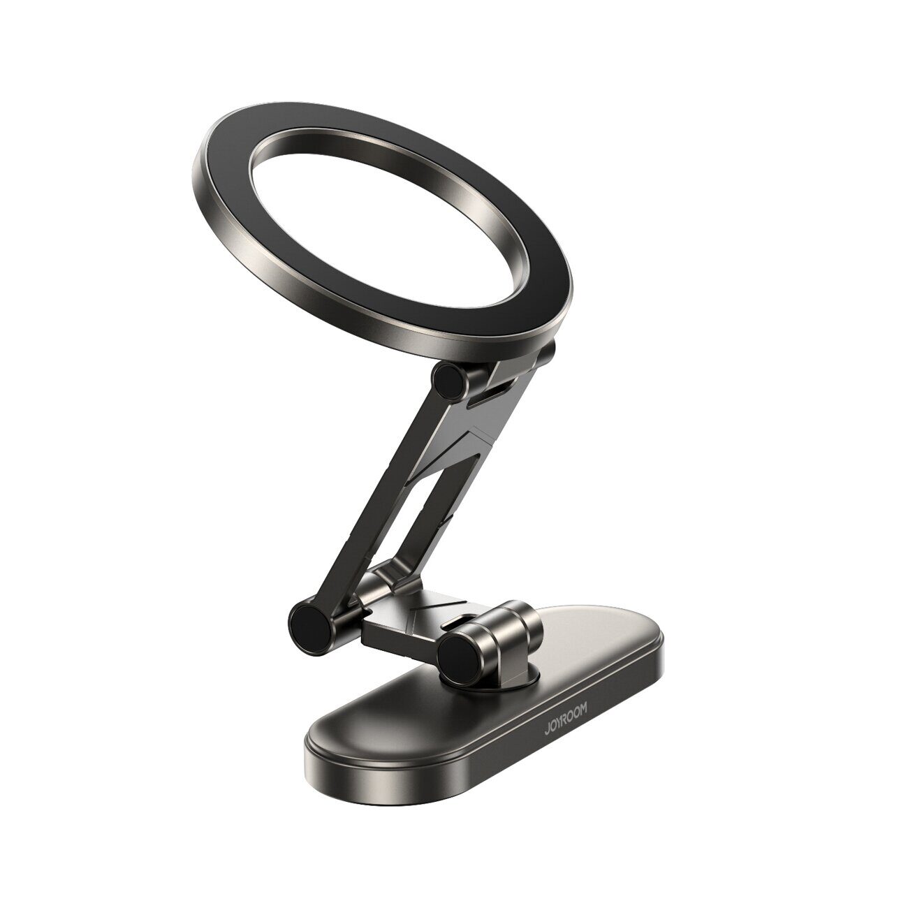 Joyroom JR-ZS520 magnetic phone holder for metal surfaces - titanium - imagine 4