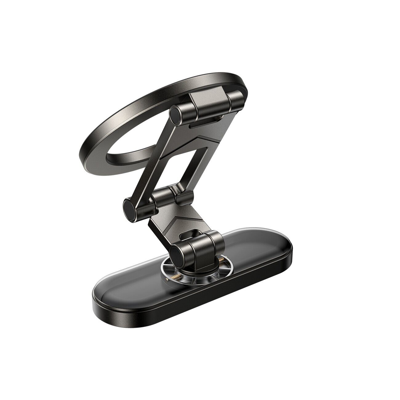 Joyroom JR-ZS520 magnetic phone holder for metal surfaces - titanium - imagine 5