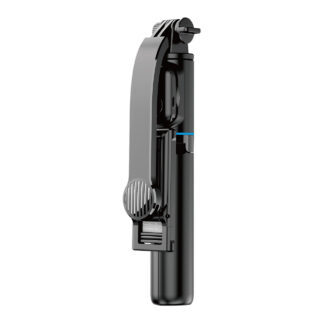 Selfie stick Dudao F18S 4-in-1 foldable tripod with remote control - black