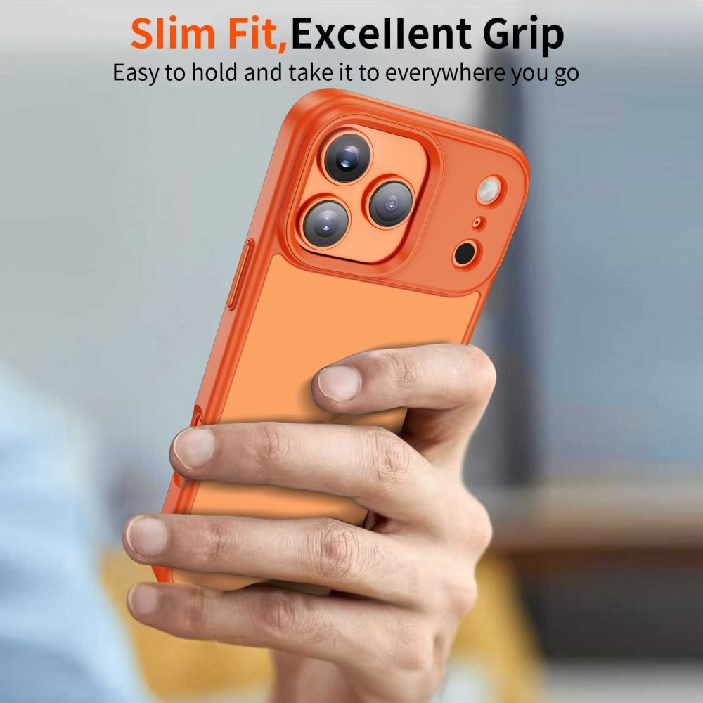 Tech-Protect MagMat Case for iPhone 17 Pro Max - Orange - imagine 5