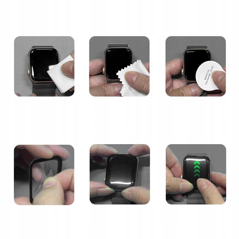 Tech-Protect Glass Flex+ 2-pack for Garmin Venu 4 45mm - black - imagine 4