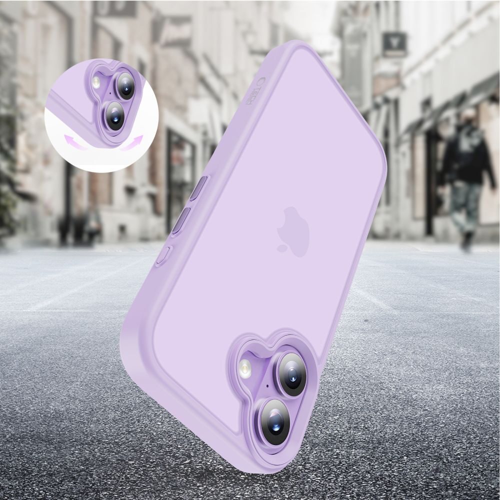 Tech-Protect MagMat iPhone 17 Case - Purple - imagine 5