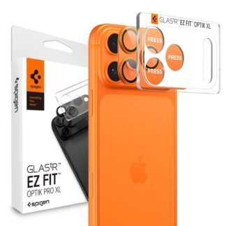 Spigen Optik Pro XL Camera Lens Glass for iPhone 17 Pro Max - Orange