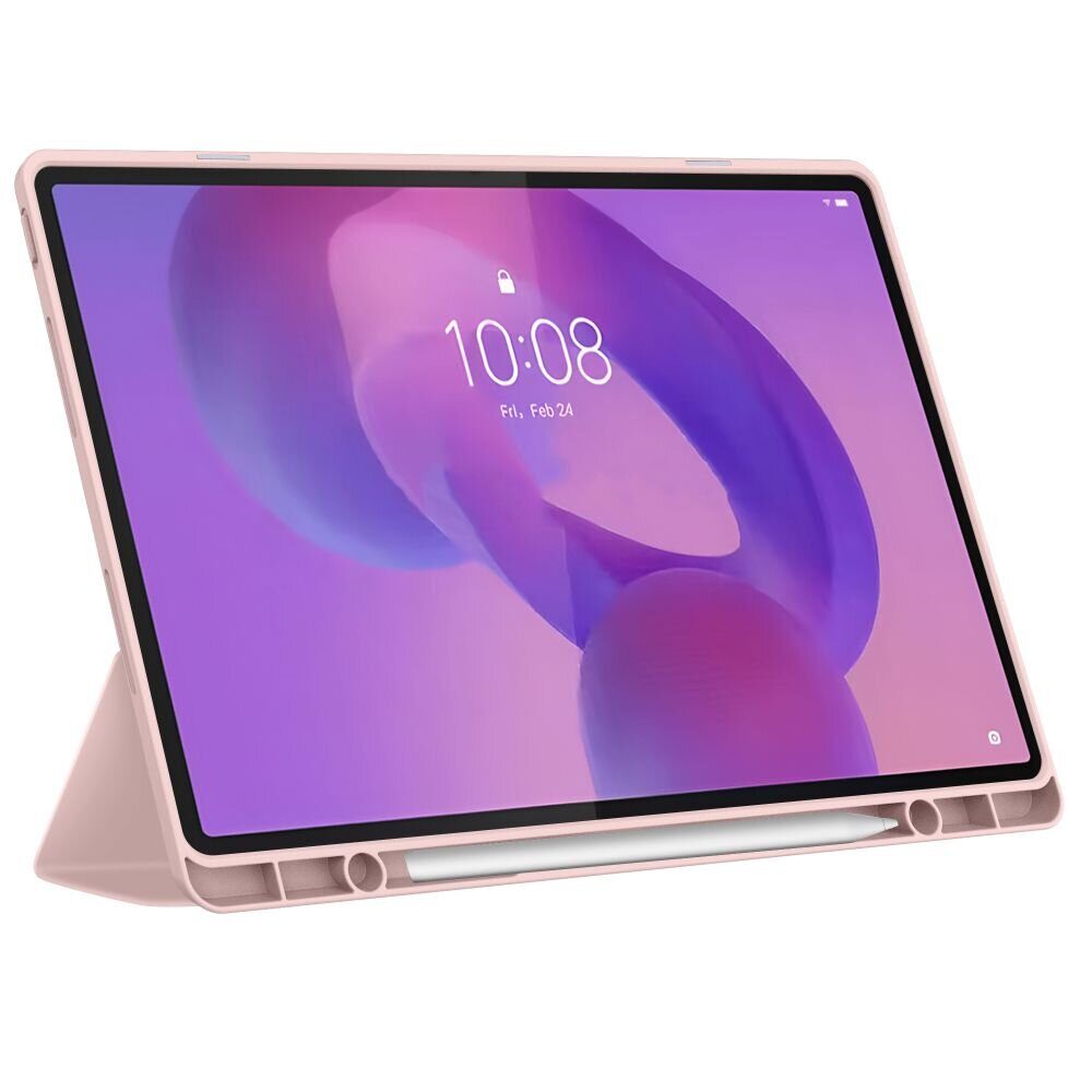TechProtect SmartCase Pen Case for Lenovo Idea Tab Plus 12.1 TB-361 - Pink - imagine 4