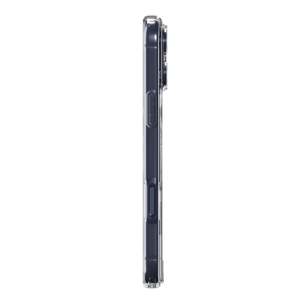 Spigen Ultra Hybrid MagSafe Case for iPhone 17 Pro Max - Clear Navy Blue - imagine 4