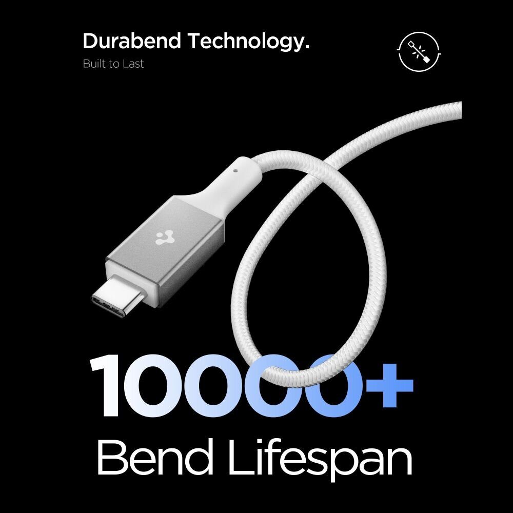 Spigen EB10010CC 100W 100 cm Cable - White - imagine 6