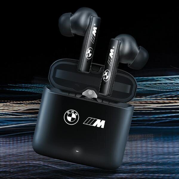 BMW M Collection Bluetooth TWS Wireless Headphones - Black - imagine 6