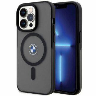 BMW Signature MagSafe Case for iPhone 14 Pro - Black