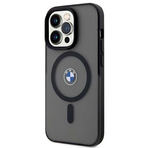 BMW Signature MagSafe Case for iPhone 14 Pro Max - Black - imagine 2