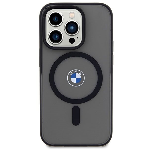 BMW Signature MagSafe Case for iPhone 14 Pro Max - Black - imagine 3