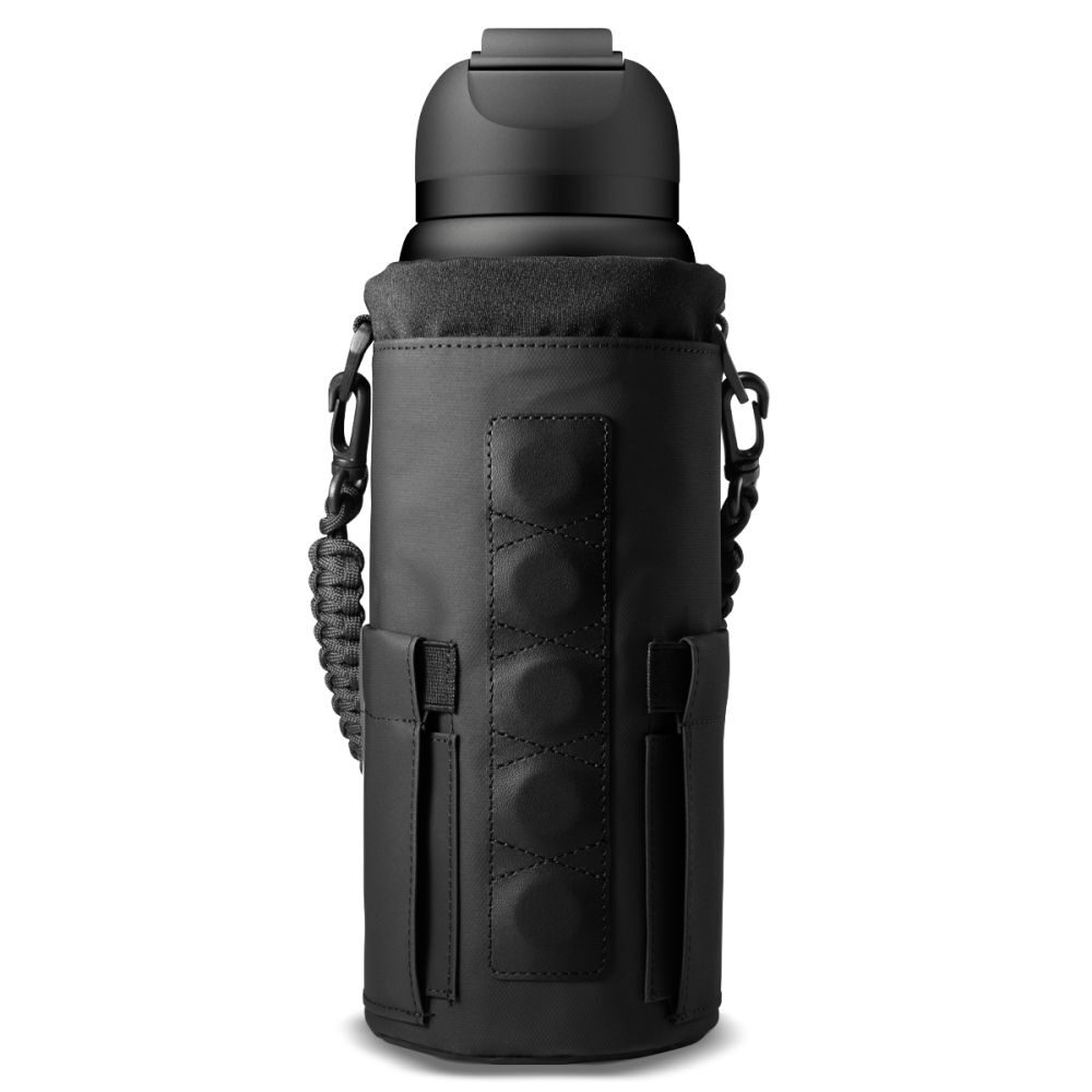 Spigen Tumbler Holder Bag Magnetic for Water Bottle, Phone, Keys - Black - imagine 5