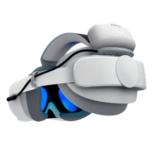 BoboVR P4S Head Strap with Battery for PICO 4 Ultra and Ultra Enterprise - Gray