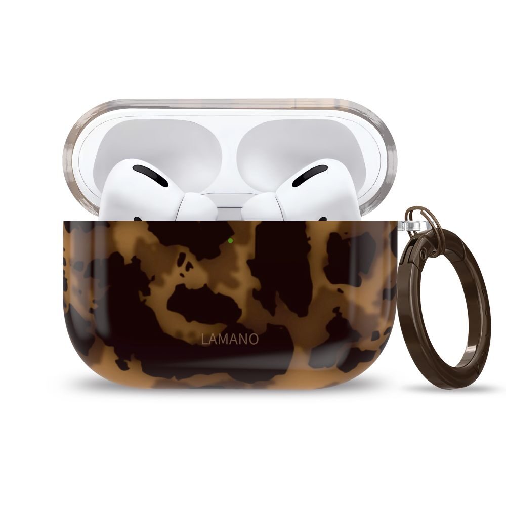 Tech-Protect Lamano case for AirPods Pro 1 / 2 - black and brown - imagine 2