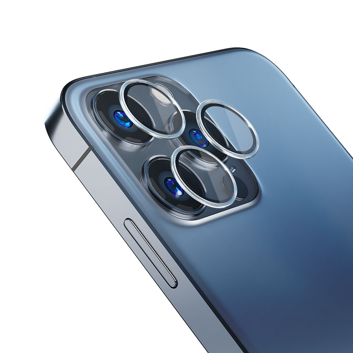 3mk Lens Protection Pro Black Hybrid Glass for Camera Lens on Samsung Galaxy A37 / A57 5G - imagine 3