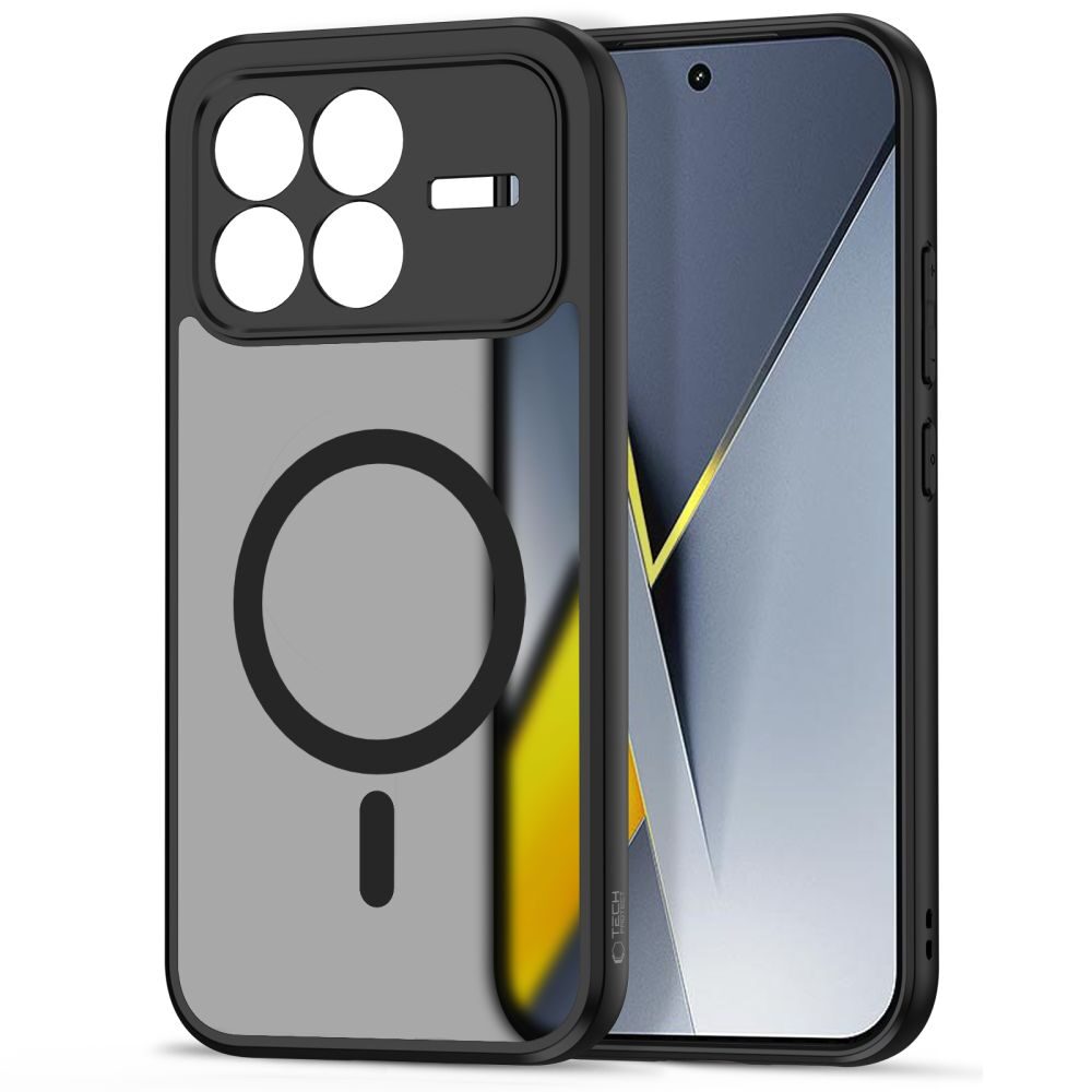 Tech-Protect MagMat MagSafe case for Xiaomi Poco F8 Pro - black - imagine 2