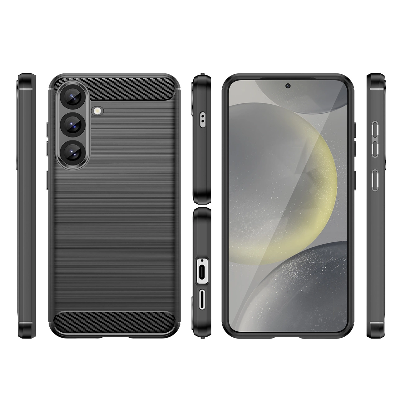 Carbon Case for Samsung Galaxy S26 Ultra - Black - imagine 2