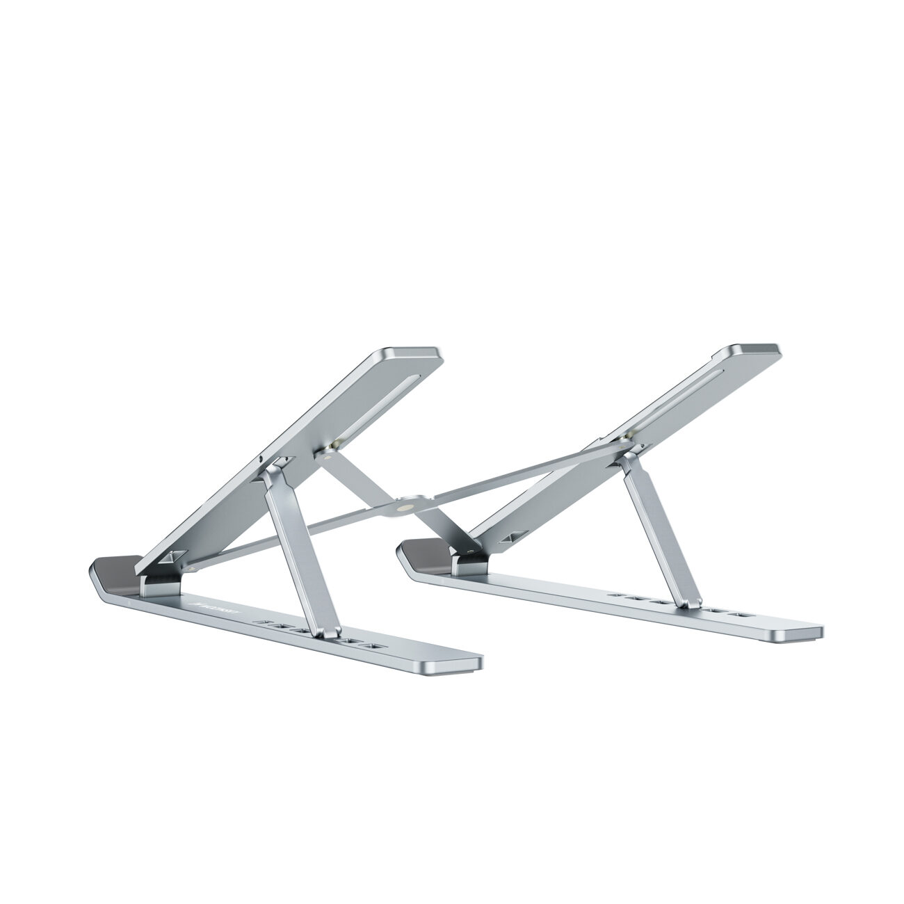 Wozinsky WDCX-X8S Foldable Adjustable Laptop Stand - Silver - imagine 6