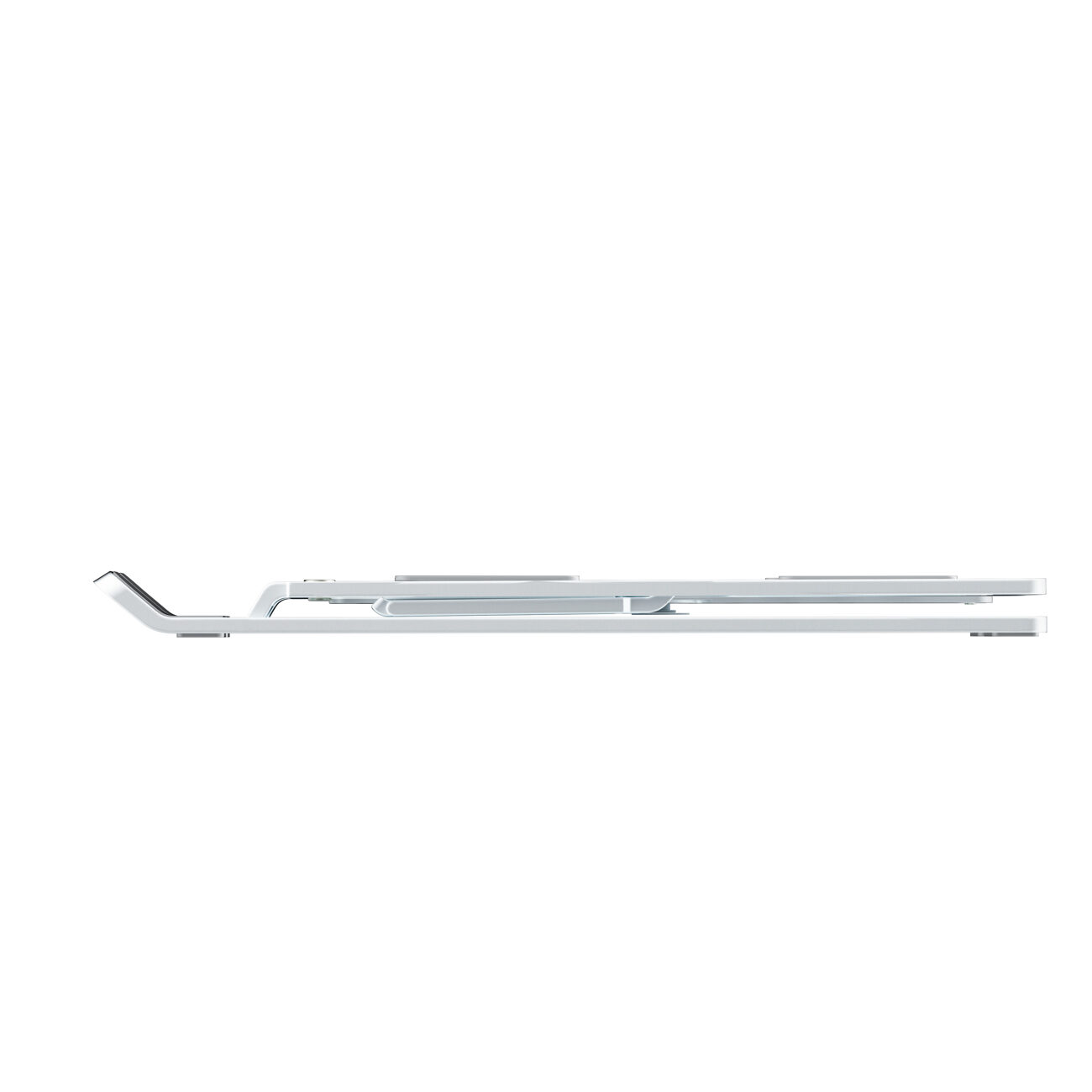 Wozinsky WDCX-X8S Foldable Adjustable Laptop Stand - Silver - imagine 7