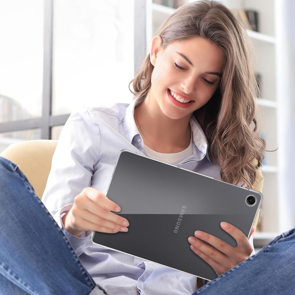 Tech-Protect FlexAir Case for Samsung Galaxy Tab A9 / A11 - Transparent - imagine 10