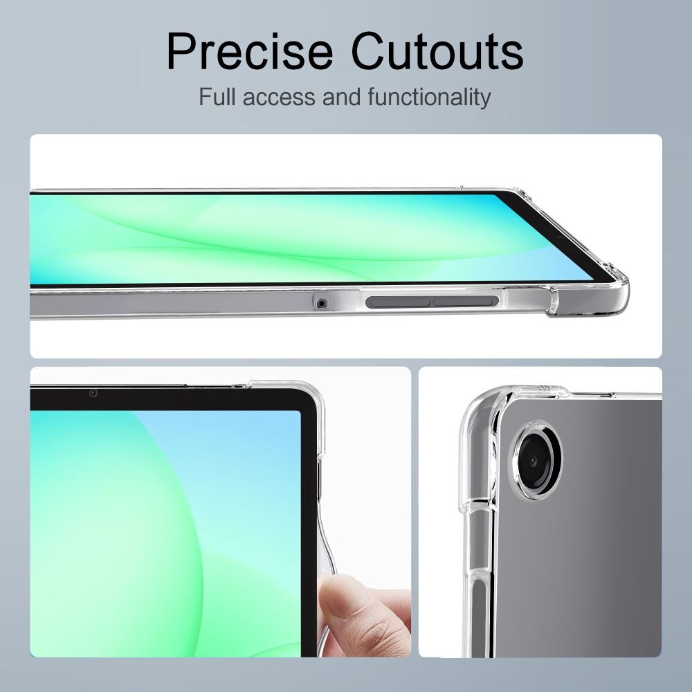 Tech-Protect FlexAir Case for Samsung Galaxy Tab A9 / A11 - Transparent - imagine 7