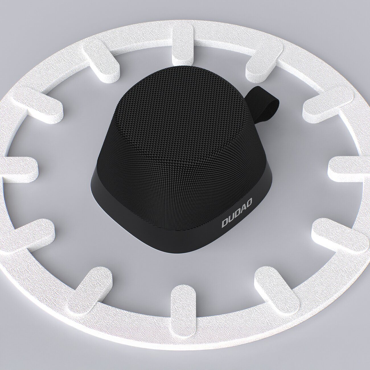 Dudao Y20 Wireless Speaker with Magnetic Mount Bluetooth 5.3 - Black - imagine 3