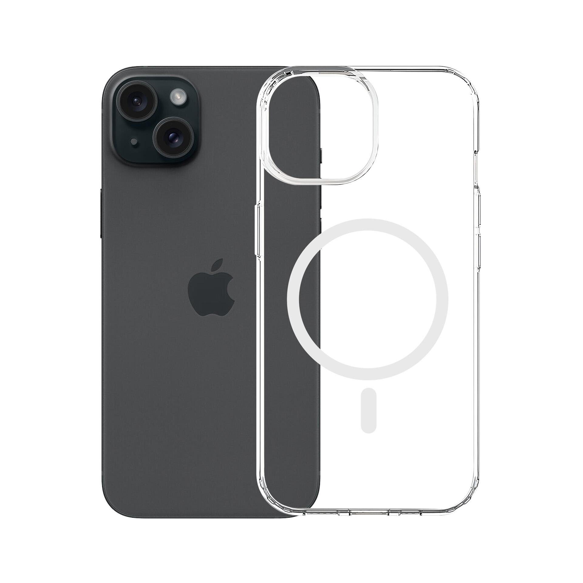 3mk Armor Magcase for iPhone 15 Plus - Transparent - imagine 2