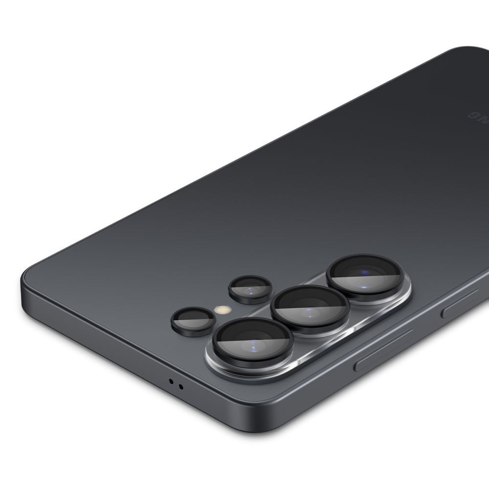 Spigen Glas.Tr Ez Fit Optik Pro HD Camera Cover 2-pack for Samsung Galaxy S26 Ultra - Black - imagine 5