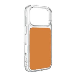 Puro Plate Mag Case for iPhone 17 Pro Max Compatible with MagSafe - Orange