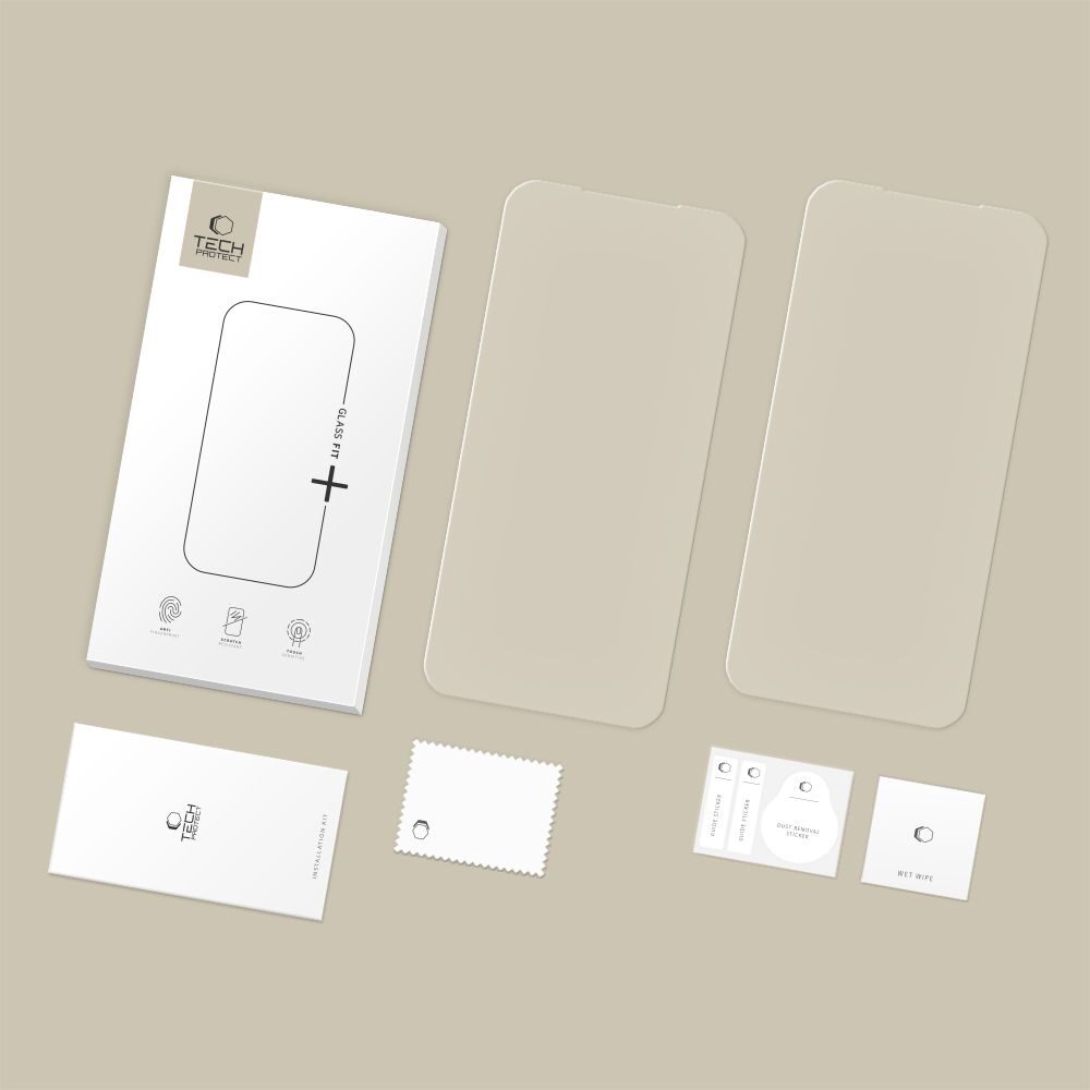 Tech-Protect Glass Fit+ 2-Pack Tempered Glass for Samsung Galaxy A37 / A57 5G - imagine 7