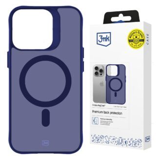 3mk Smoke MagCase for iPhone 16 Pro - Blue-Translucent
