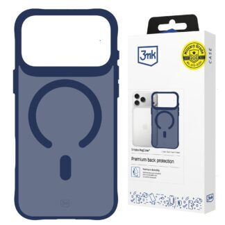 3mk Smoke MagCase for iPhone 17 Pro - Blue-Translucent