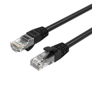 Orico PUG-C6 CAT6 1000Mbps RJ45 Ethernet Network Cable LAN Round 8m - Black
