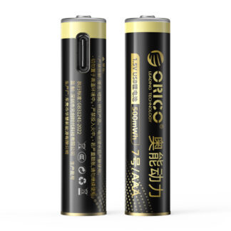 Orico Ener-G EG7C lithium battery 1.5V 500mWh AAA USB-C rechargeable battery 2 pcs.