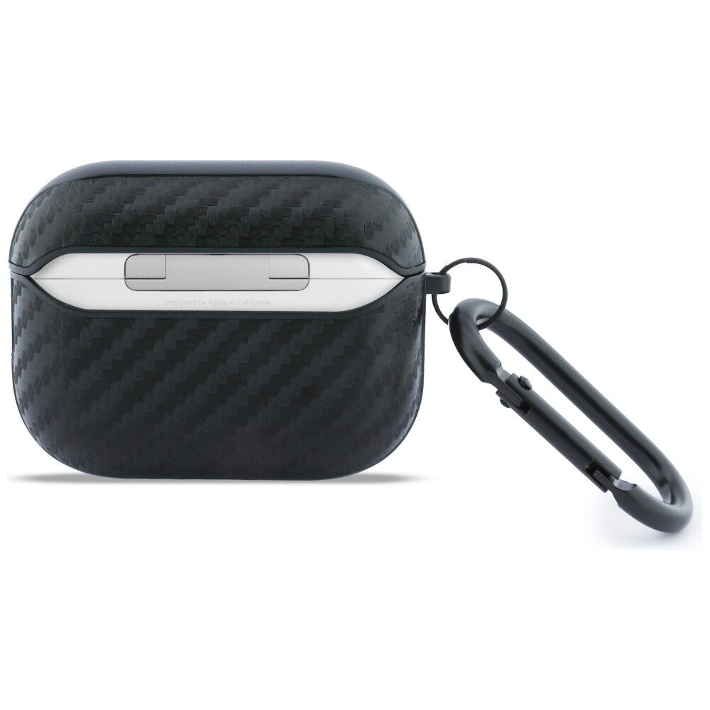 BMW Carbon Metal Logo Case for AirPods Pro 3 - Black - imagine 2