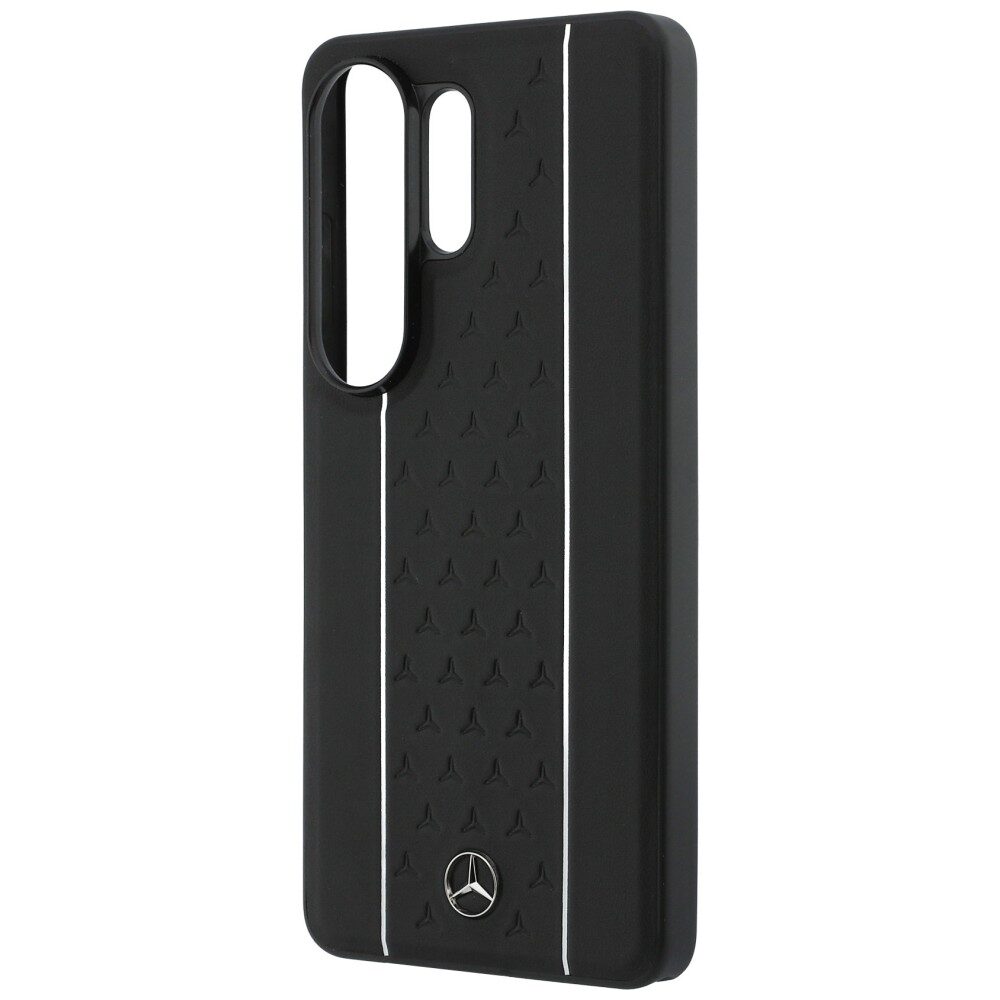 Mercedes Laurel Leaves Vertical Stripes MagSafe Case for Samsung Galaxy S26 Ultra - Black and White - imagine 6