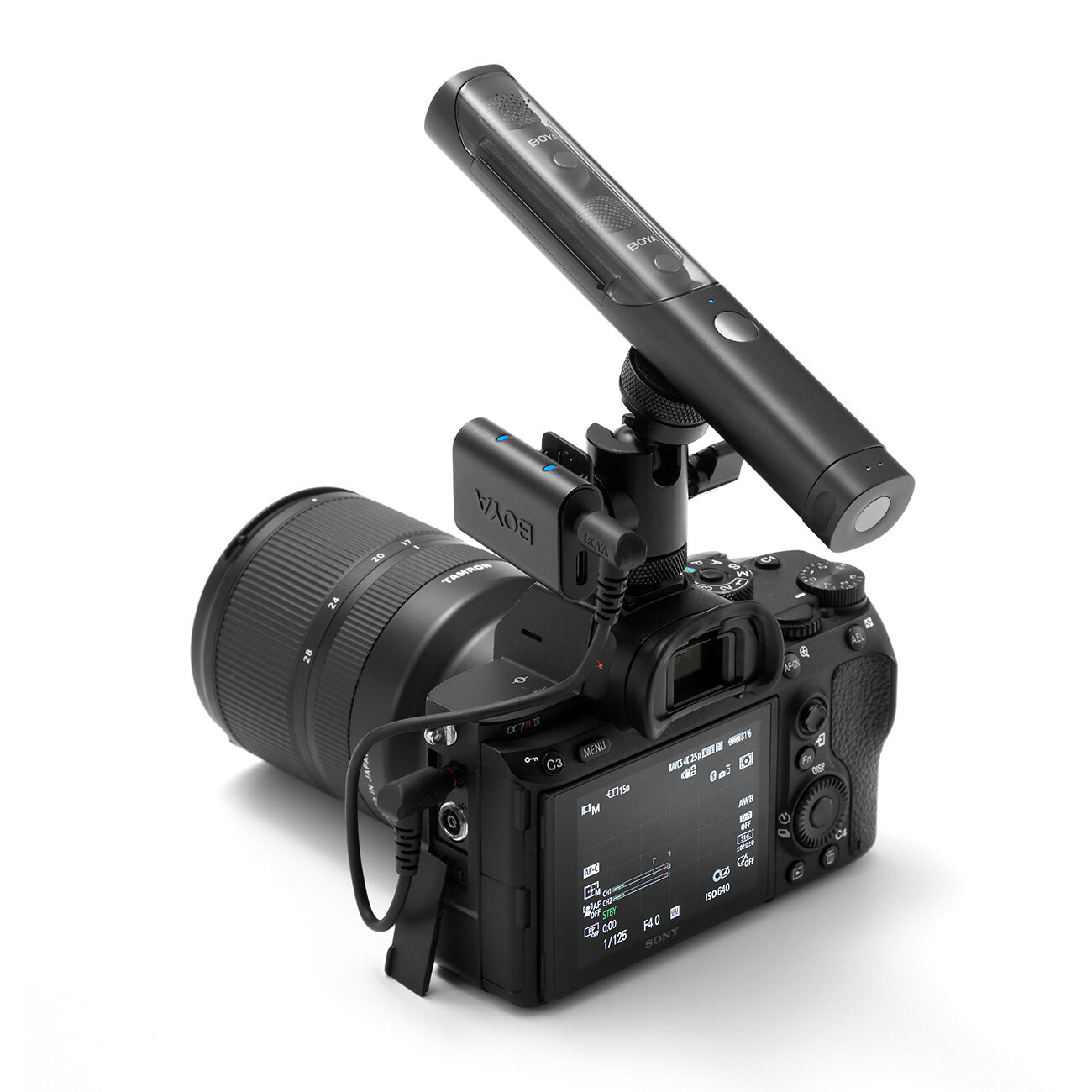 BOYA MAGIC-03 Wireless Microphone 2.4GHz USB-C - Black - imagine 4
