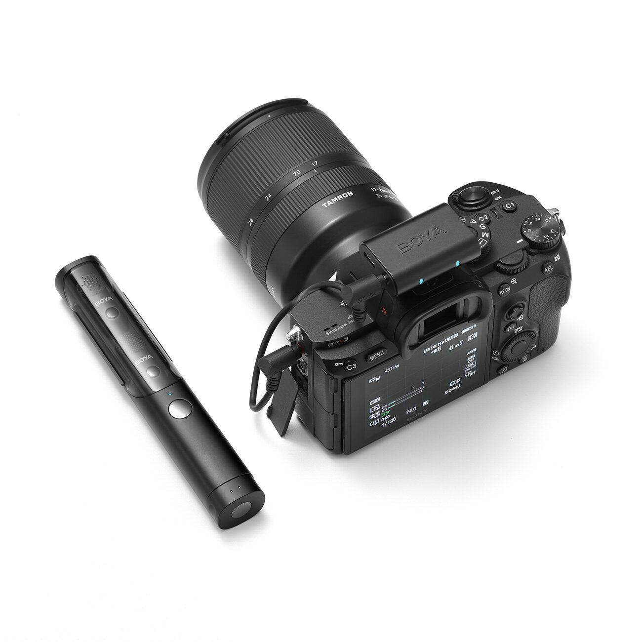 BOYA MAGIC-05 Wireless Microphone 2.4GHz USB-C - Black - imagine 5